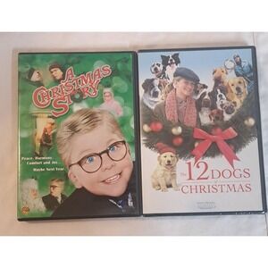 A Christmas Story DVD 12 Dogs of Christmas NEW Sealed Holiday Movie Lot